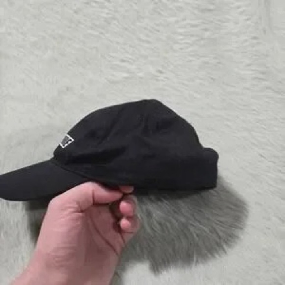 Black Logo Baseball Cap - Picture 6 of 9